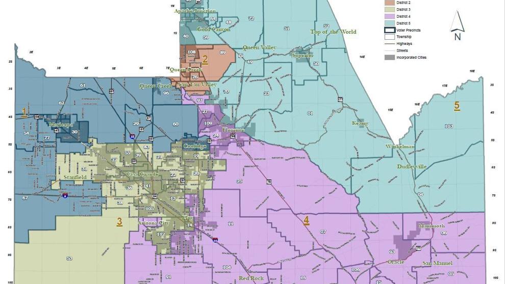 New Supervisor Districts Okd Maricopa Whole Coolidge Split News