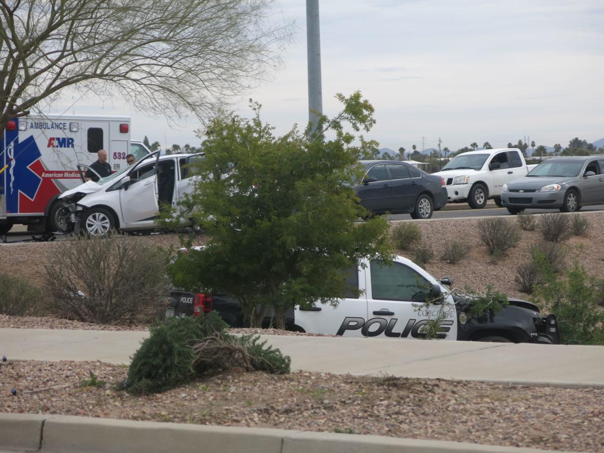 Coolidge Police officer and other driver injured in collision