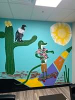 Local artists add fresh color to CG child safety office