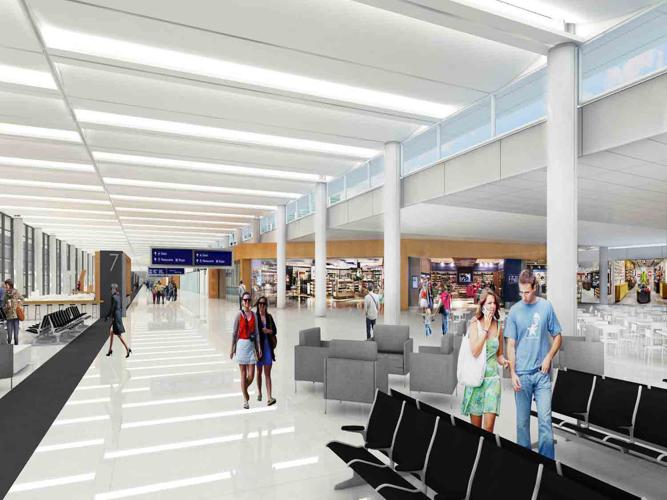 1st phase of modernized terminal at Sky Harbor International open