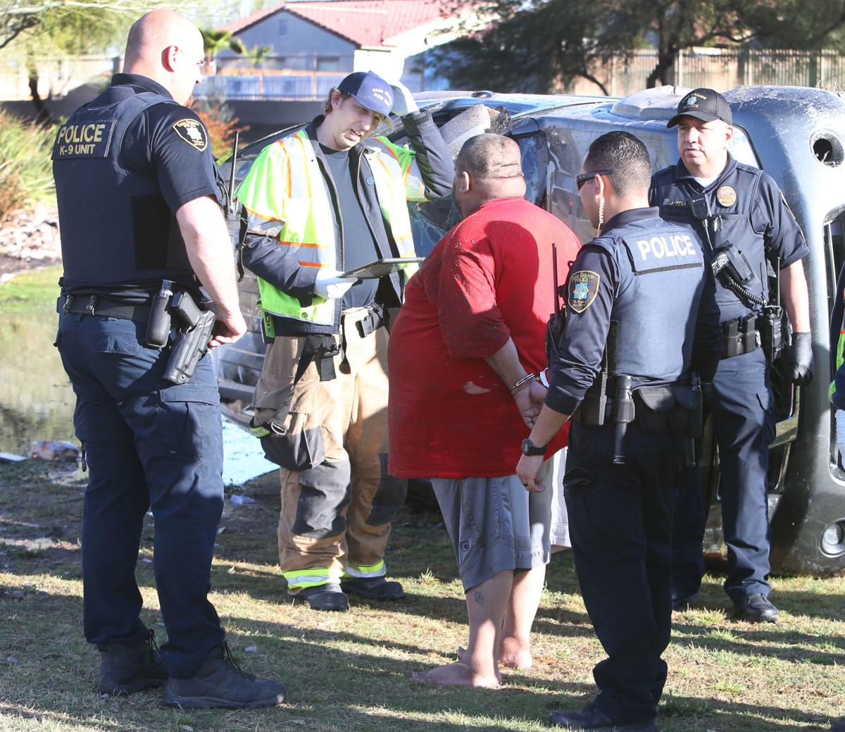 Rollover on Arizola Road