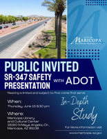 ADOT to present safety findings on SR 347 on June 15