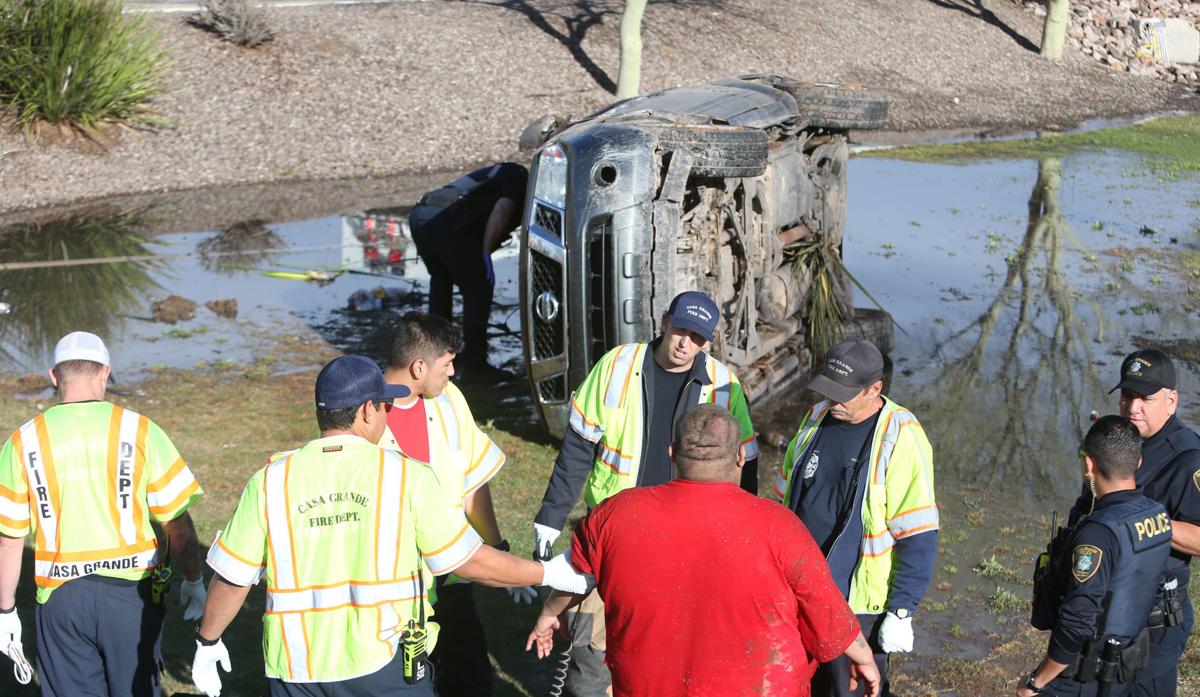 Rollover on Arizola Road