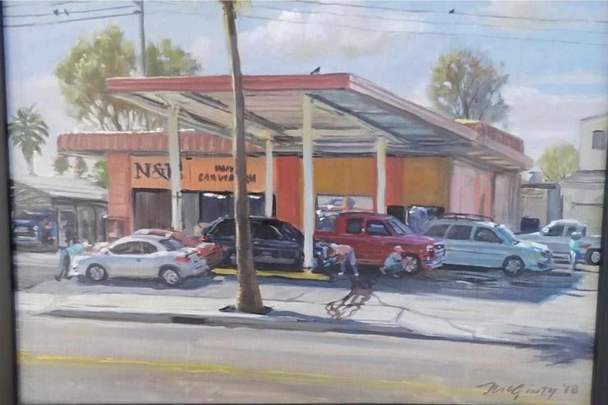 casa grande painting auto az paint in 35 town artists plein air the competition CG
