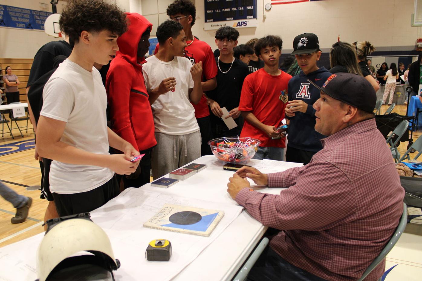 Cactus Middle students get early look at career options | Free Access |  pinalcentral.com