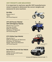 Off-roading recreation has a guide