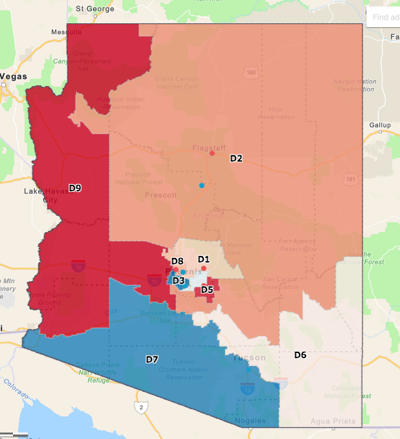 Proposed Arizona congressional map could force incumbents to make tough ...