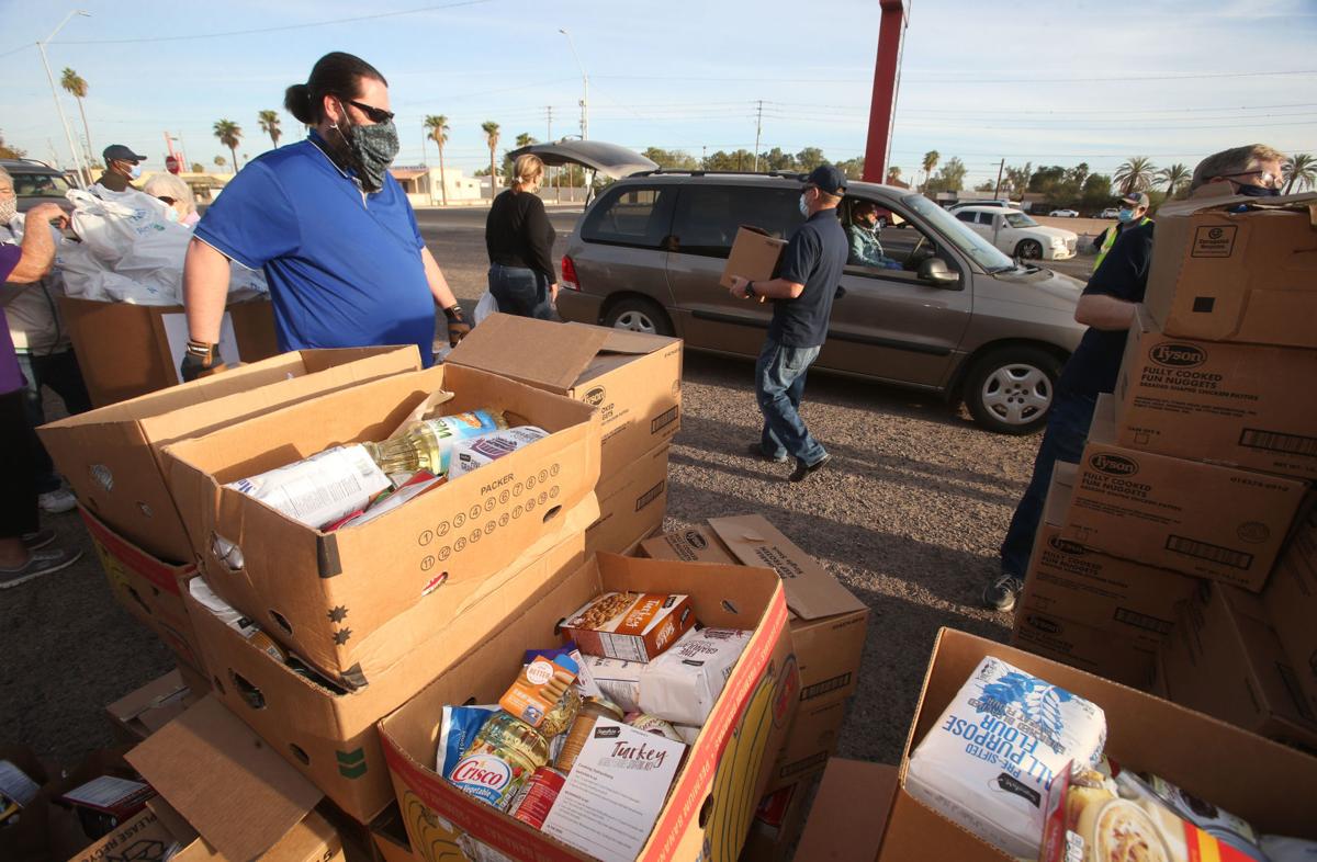 St. Vincent de Paul’s Thanksgiving food boxes