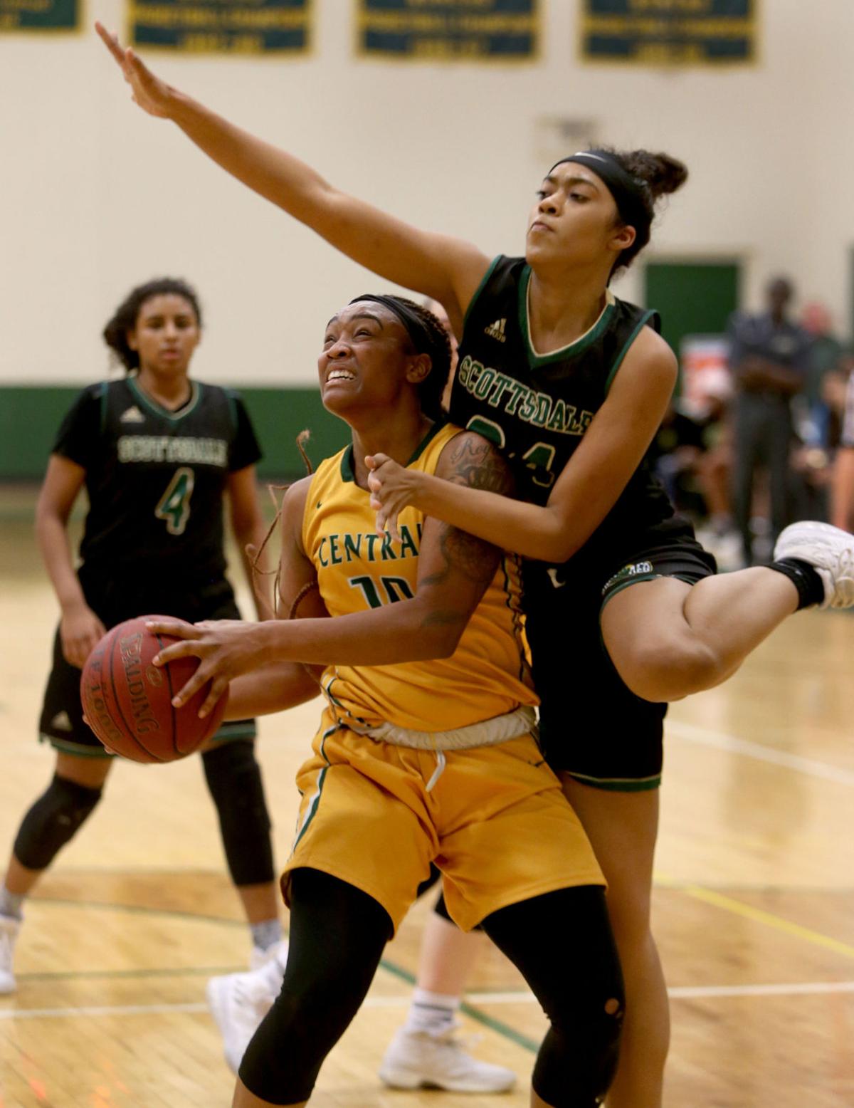 Central vs. Scottsdale women's basketball 1/24/18