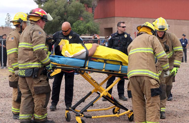Eloy First Responders mock accident Villa Oasis 5/7/19 News
