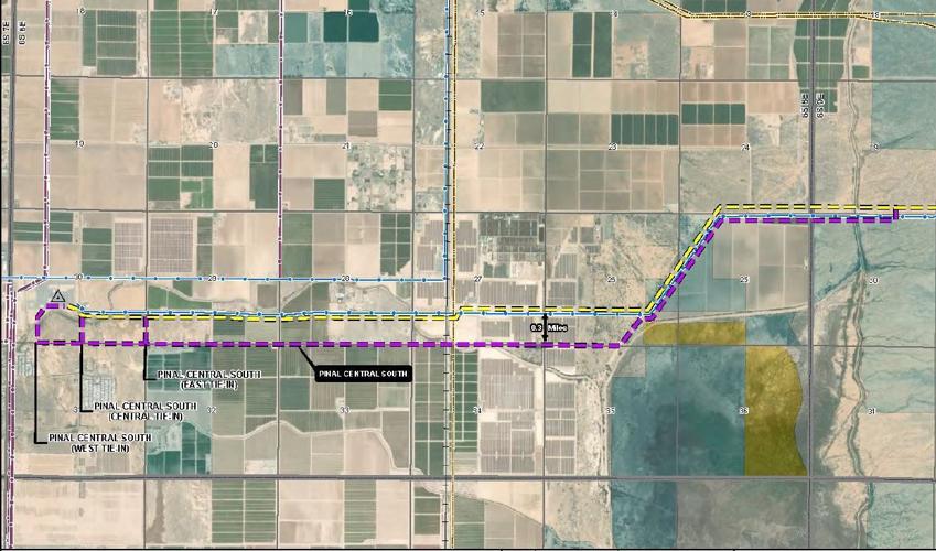 Pinal County Flood Map Sunzia Discusses Route Of High-Voltage Lines In Pinal | News |  Pinalcentral.com