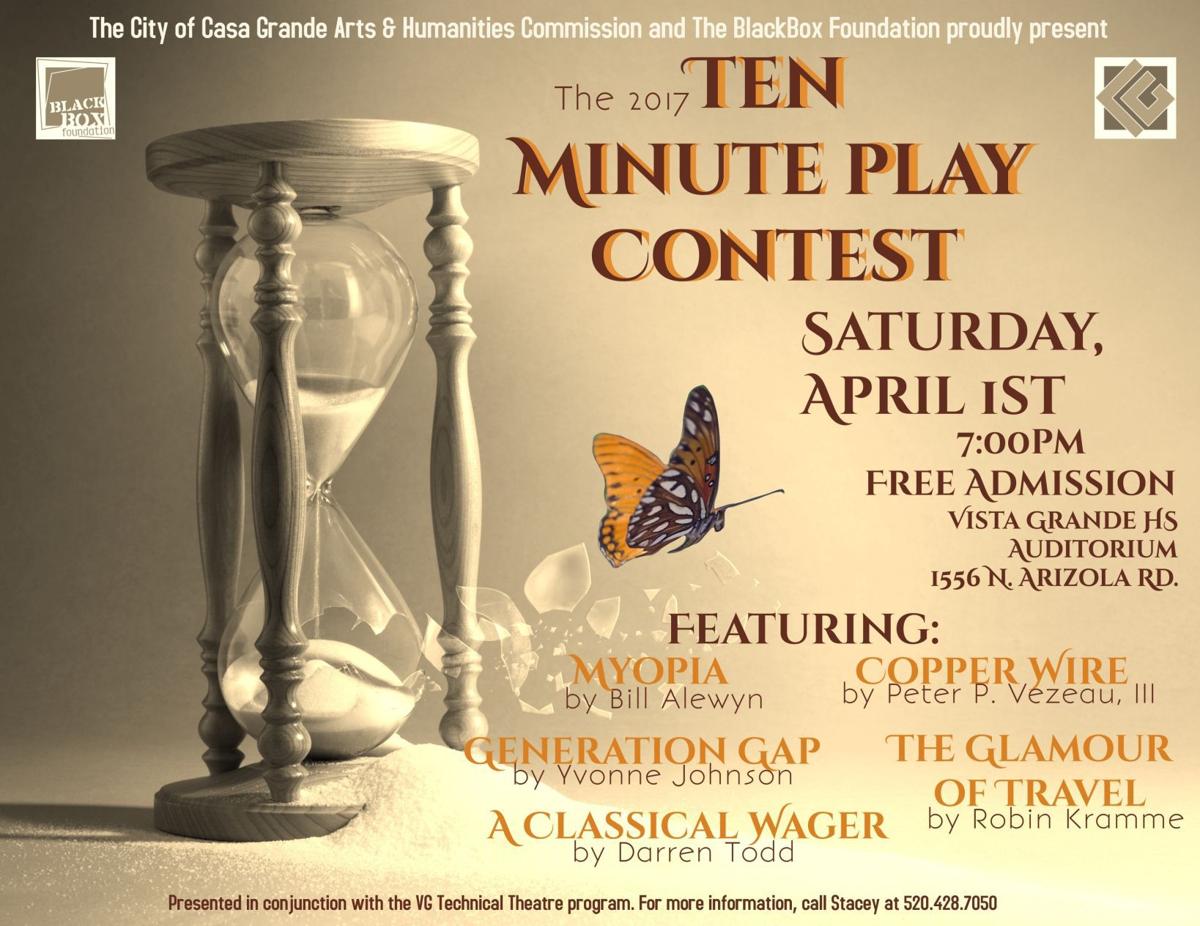 Playwrights vie for 500 prize in CG's Ten Minute Play Contest