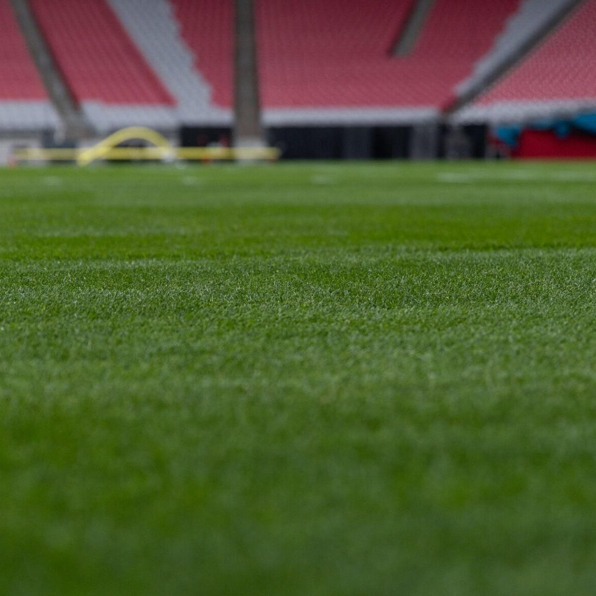 Super Bowl preparations at State Farm Stadium, Jan. 31, 2023