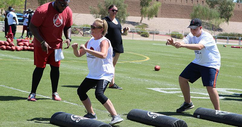 Even Moms Can Run Drills Learn Skills At Cardinals Youth Football Camp Arizona And National Sports Pinalcentral Com Even Moms Can Run Drills Learn Skills At Cardinals Youth Football Camp Arizona And National Sports Pinalcentral Com