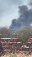 Brush fire takes out home and barn in Cactus Forest