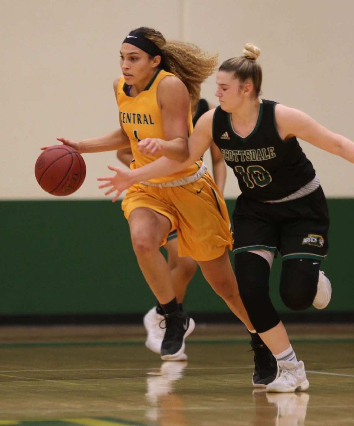 Central vs. Scottsdale women's basketball 1/24/18
