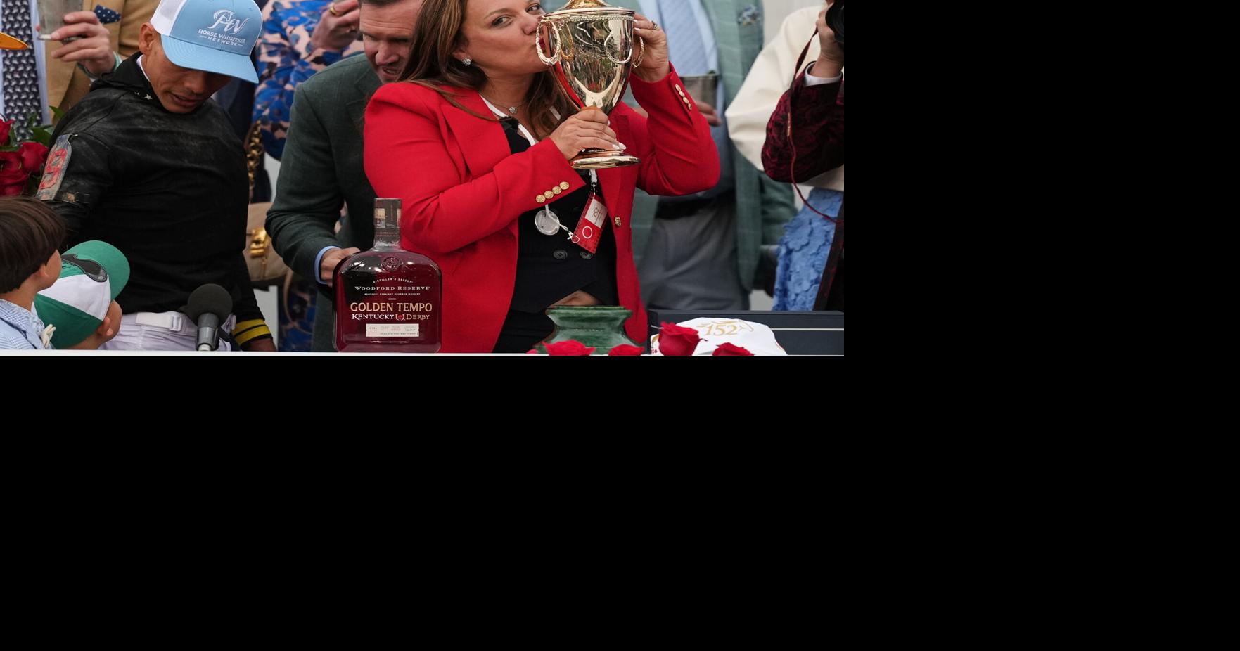 Golden Tempo takes Kentucky Derby as DeVaux becomes 1st woman to train winner