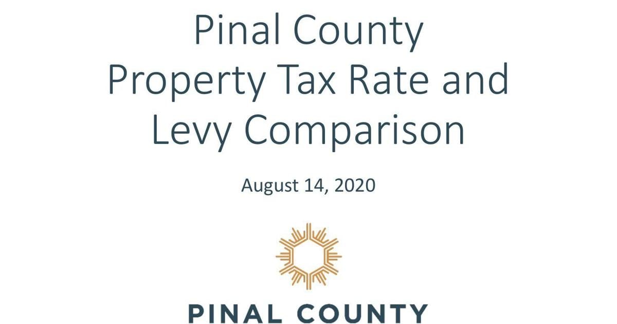Countywide property tax rates approved | News | pinalcentral.com