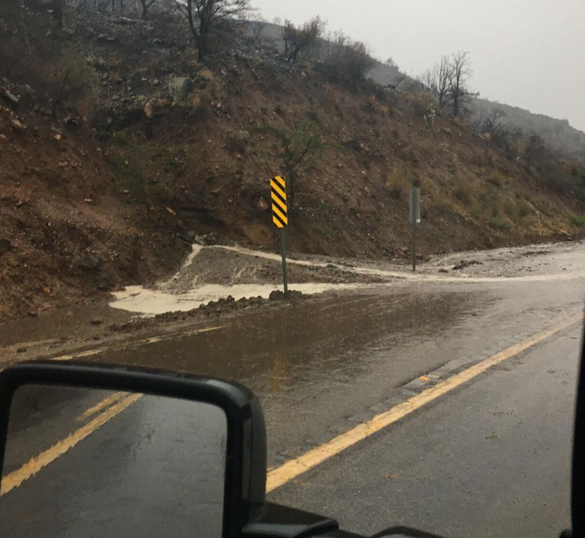Flooding along SR 177 south of Superior