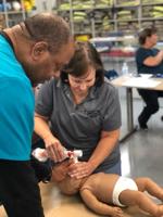 CAVIT teachers prepare to certify students in CPR