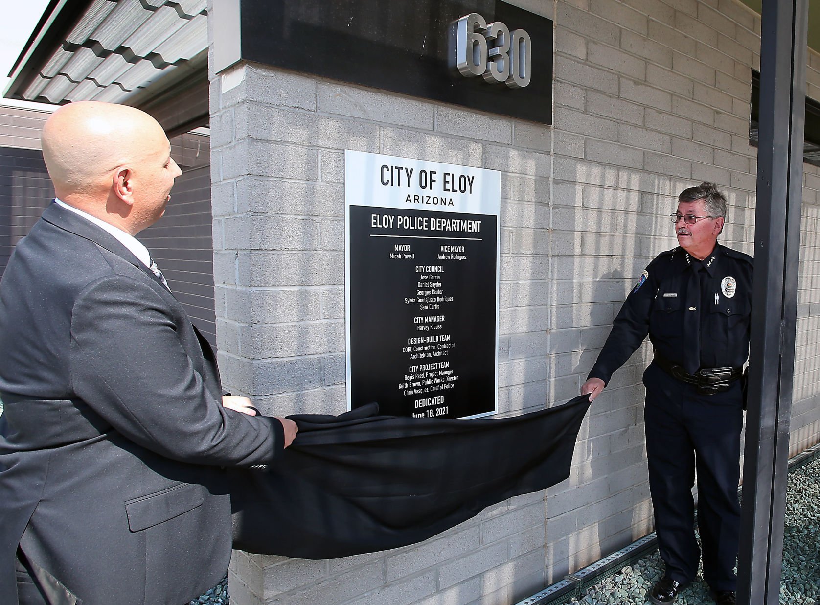Eloy celebrates its new police department building | News