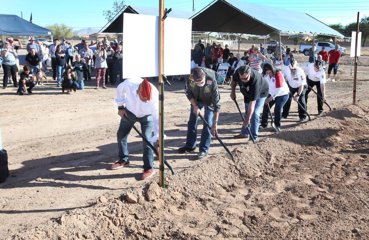 Pinal County Veterans Memorial groundbreaking
