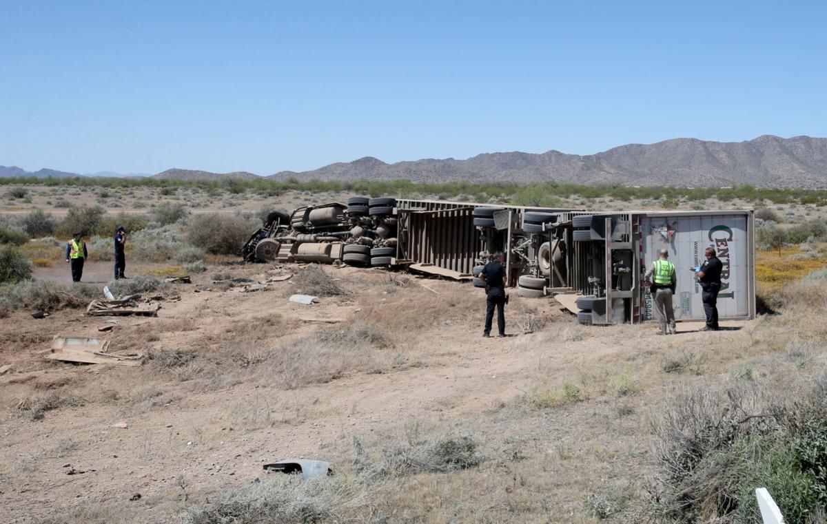 Interstate 10 rollover