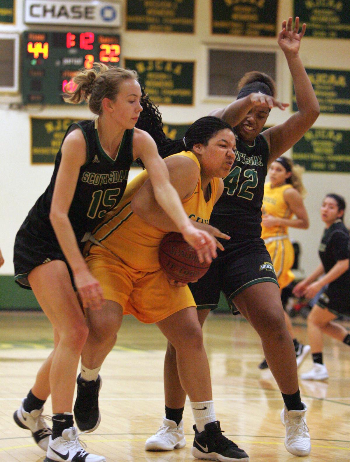 Central vs. Scottsdale women's basketball 1/24/18