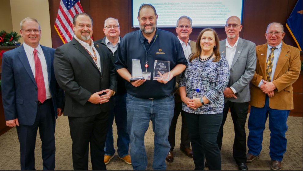 Pinal Treasurer's Office wins top award for app News