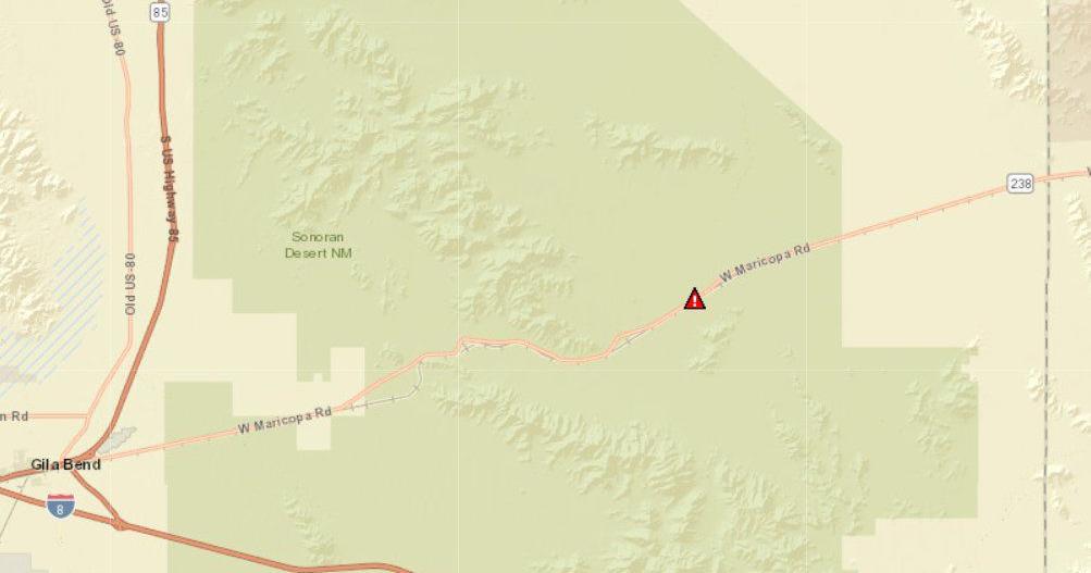 SR 238 closed between Maricopa and Gila Bend due to flooding | News ...