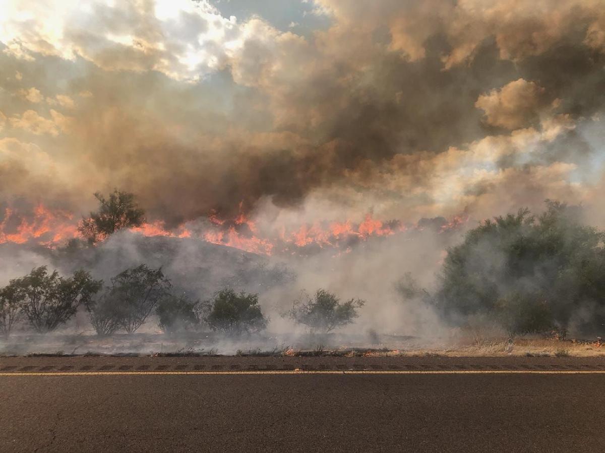 Massive wildfire closes highway to Payson Arizona News