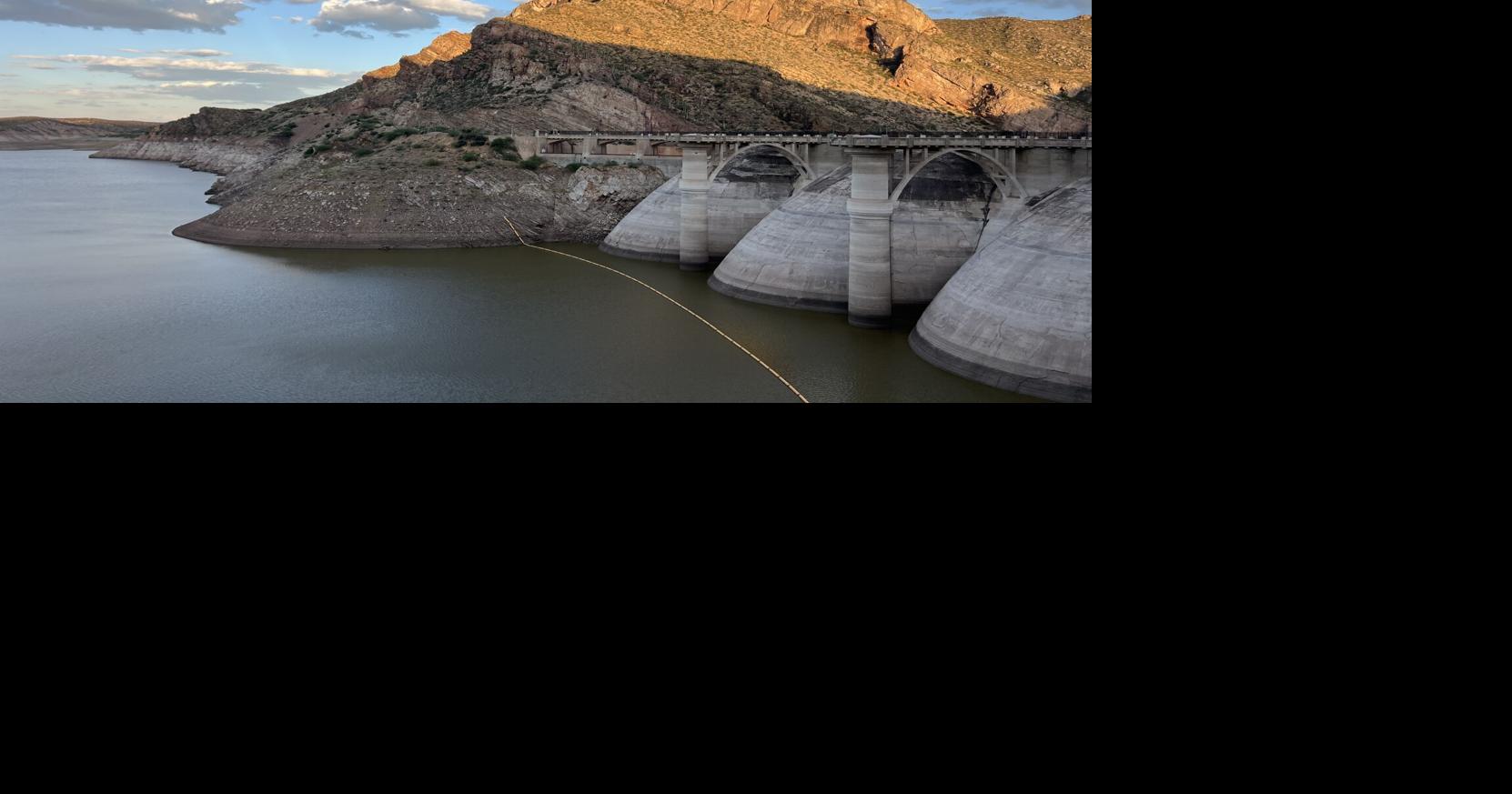 San Carlos Reservoir level very low, but not unprecedented