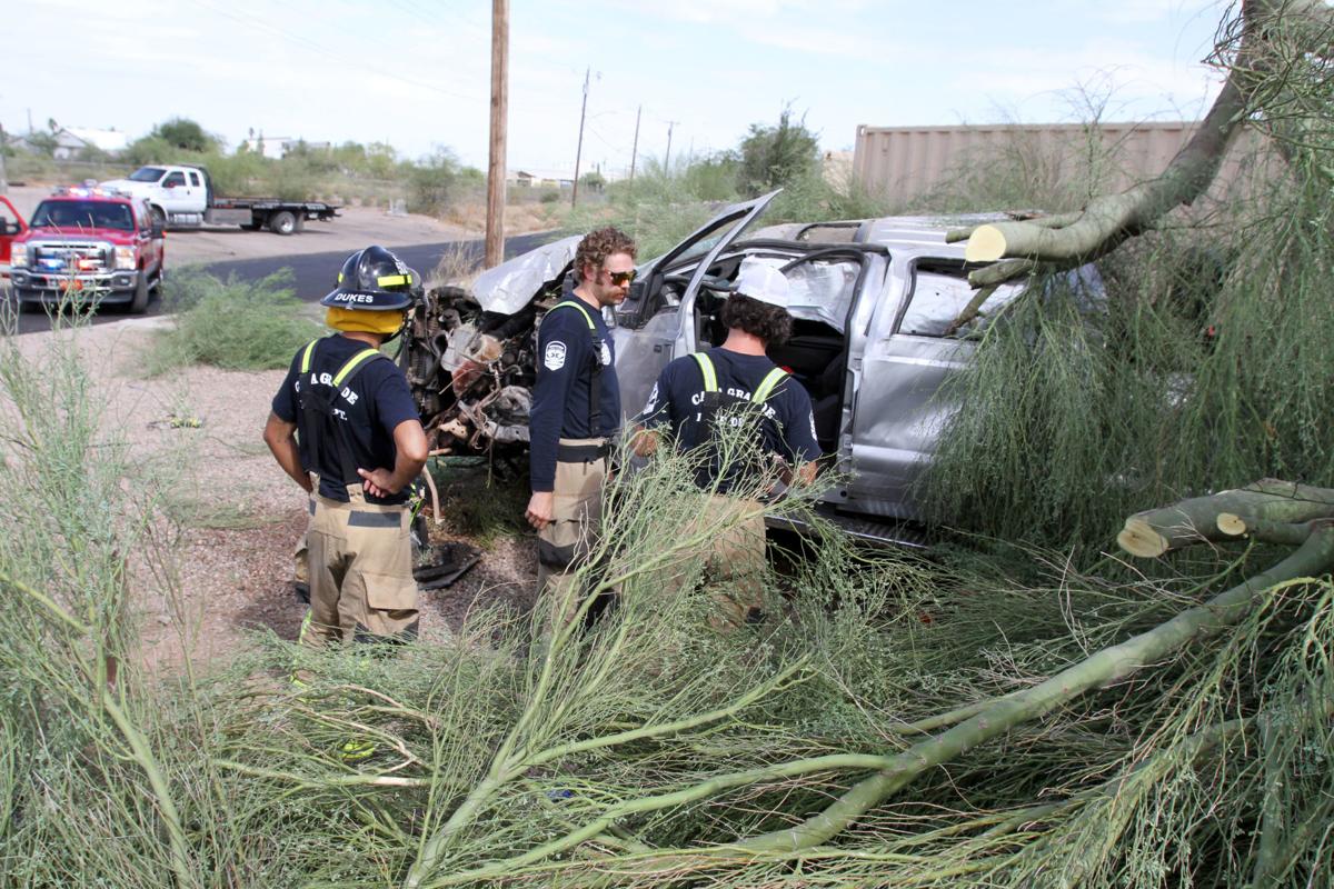 Rollover on Arizona 84