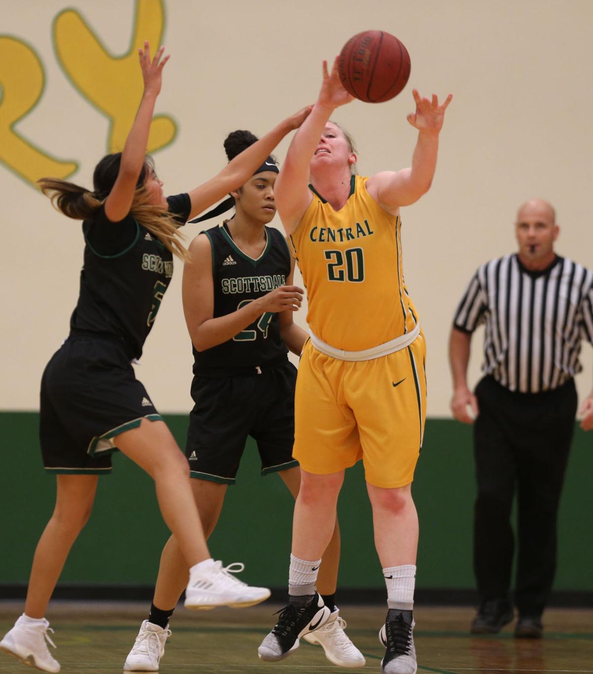 Central vs. Scottsdale women's basketball 1/24/18