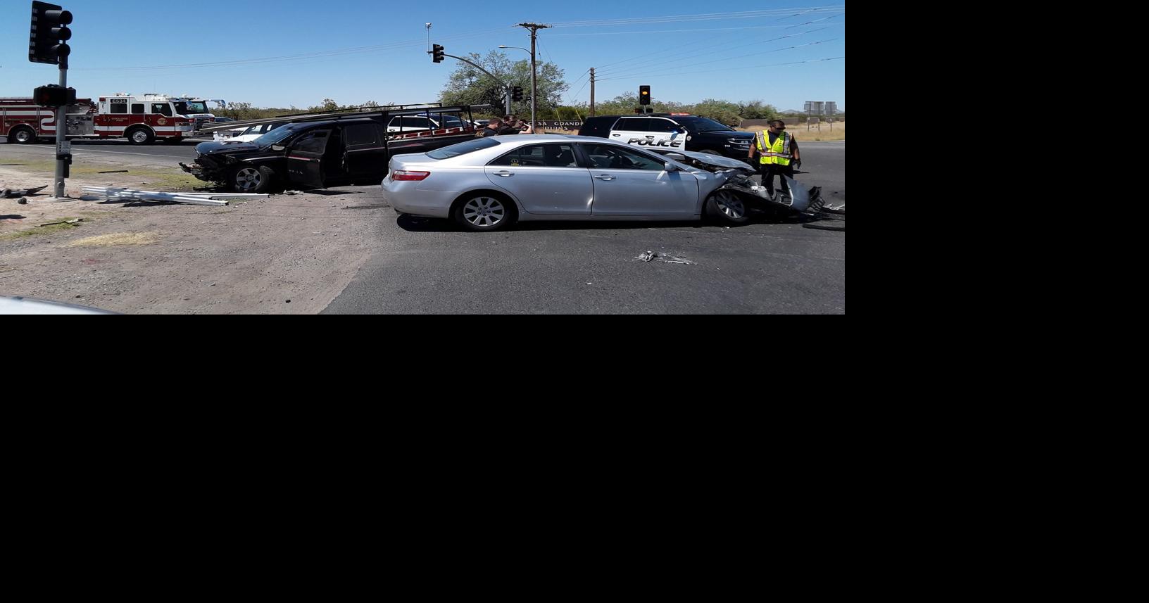 One injured in three car accident at Coolidge intersection News
