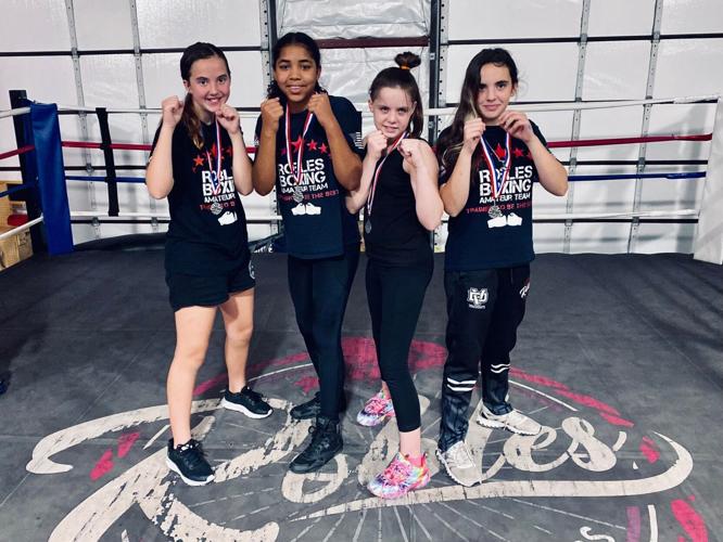 Four national competitors out of Robles Gym
