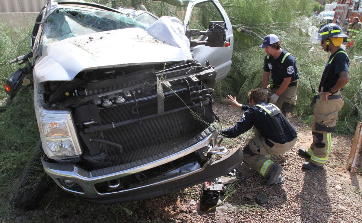 Rollover on Arizona 84