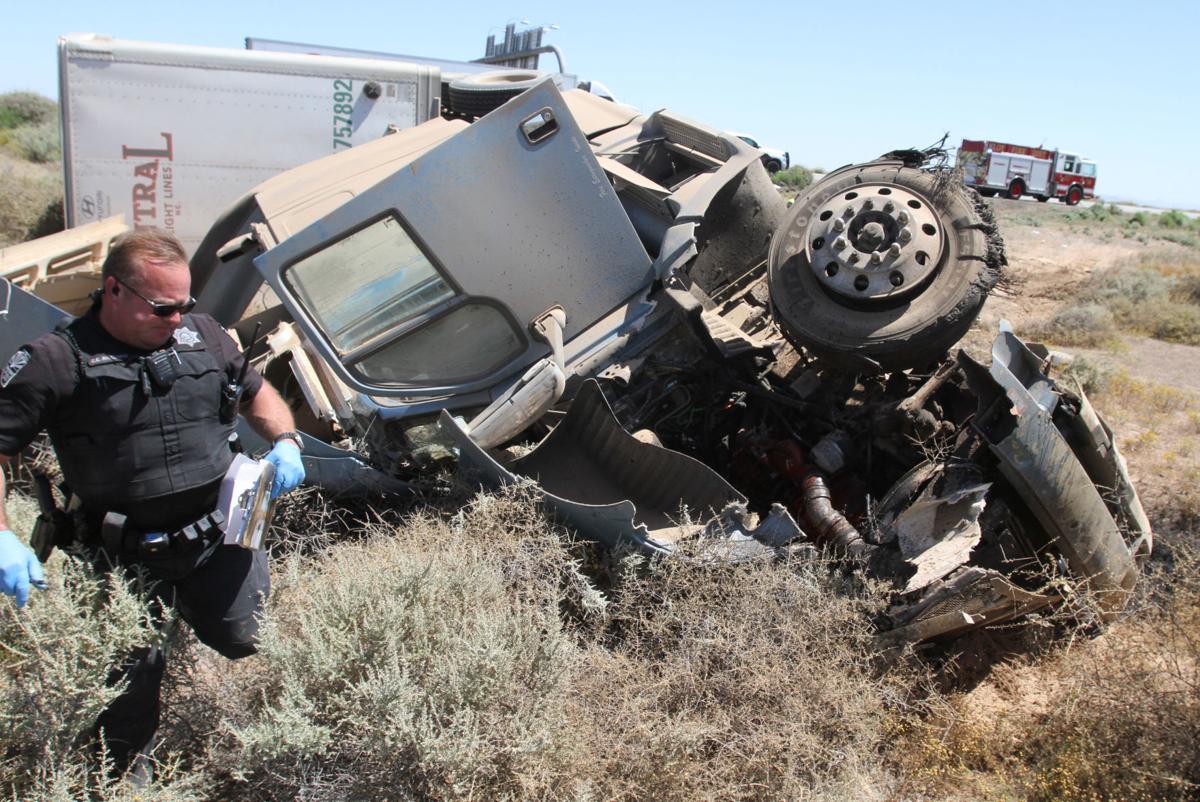 Interstate 10 rollover