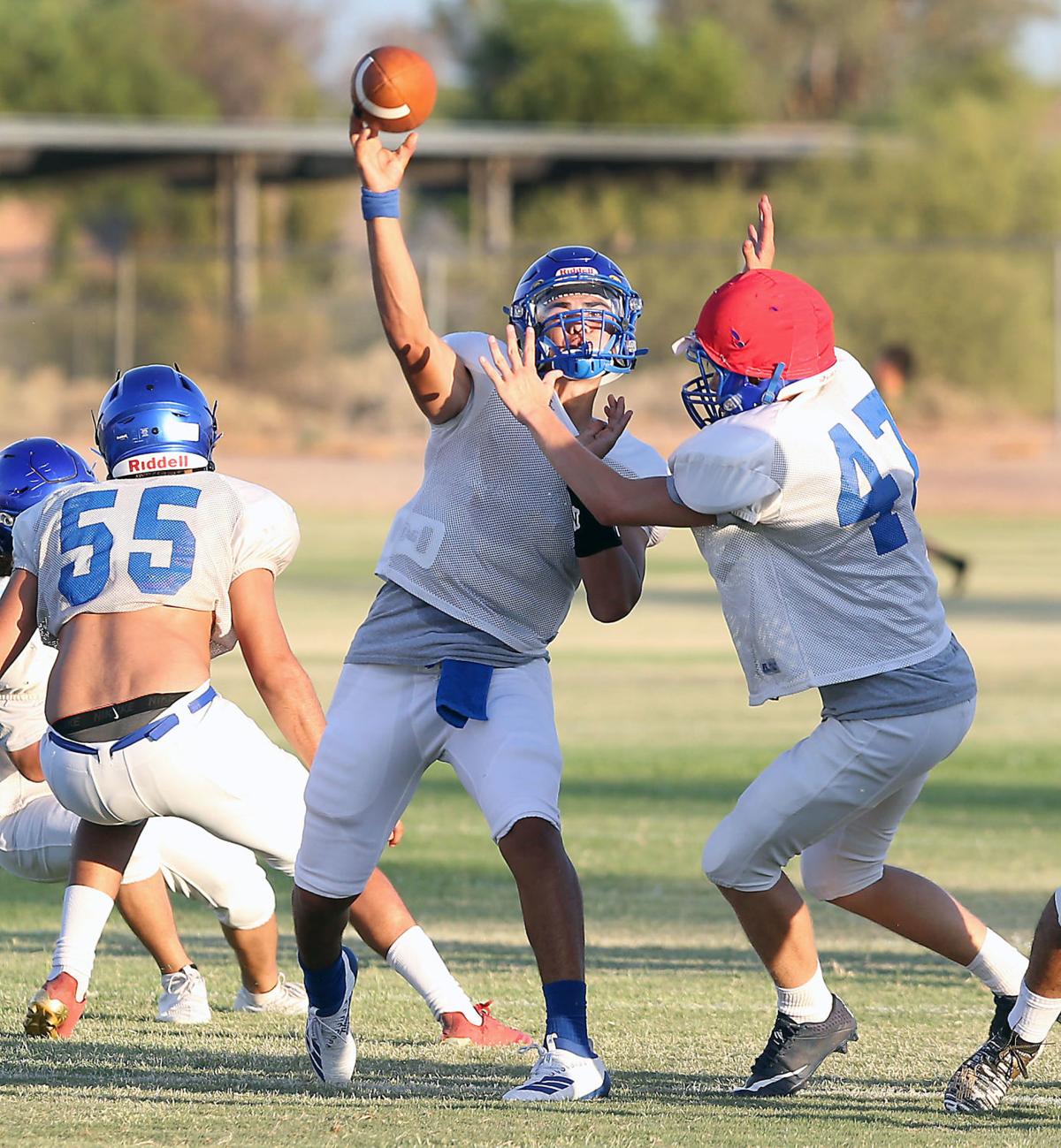 CGUHS football scrimmage