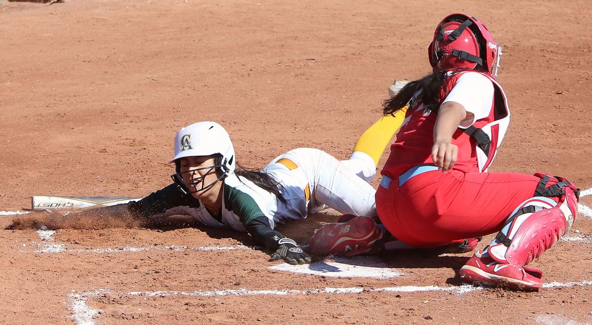 Central vs. Mesa softball