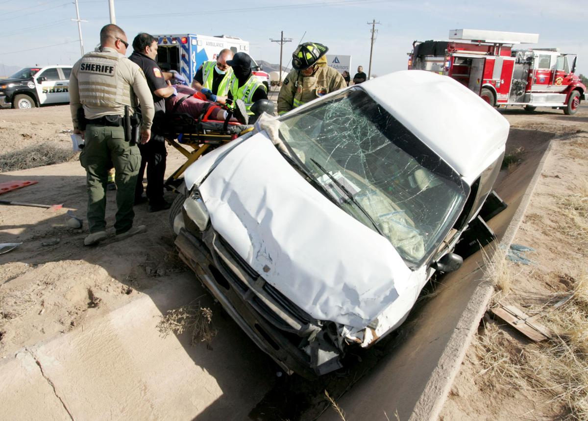 Collision south of CG