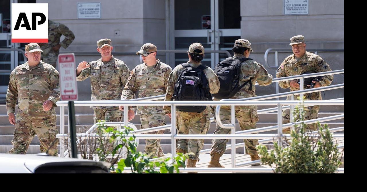Trump's takeover of DC police begins as National Guard troops arrive ...