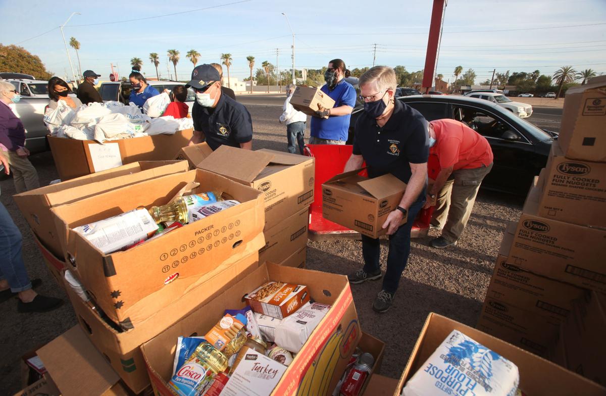 St. Vincent de Paul’s Thanksgiving food boxes