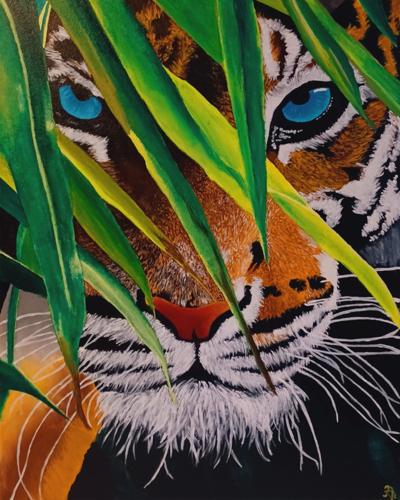 easy tiger painting