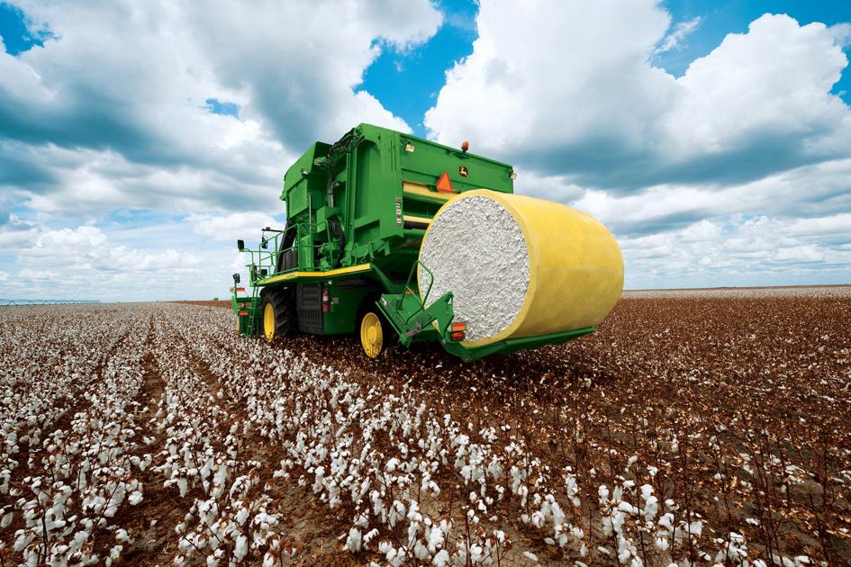 What's with the round cotton modules? Business