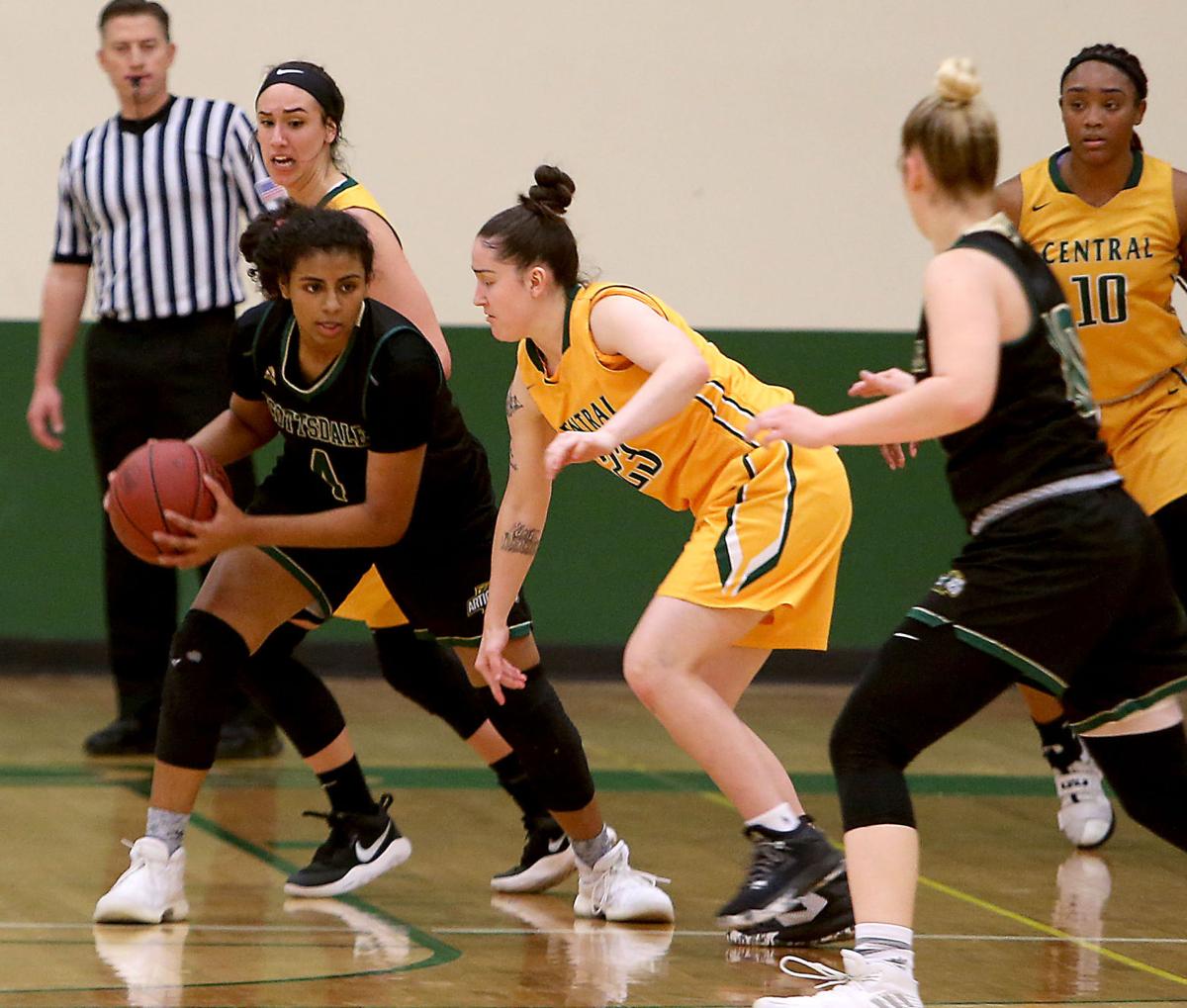Central vs. Scottsdale women's basketball 1/24/18
