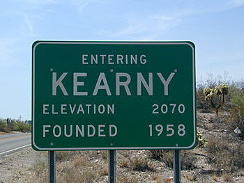 Kearny sign