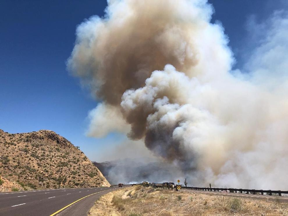 Wildfire closes another highway to Payson Arizona News