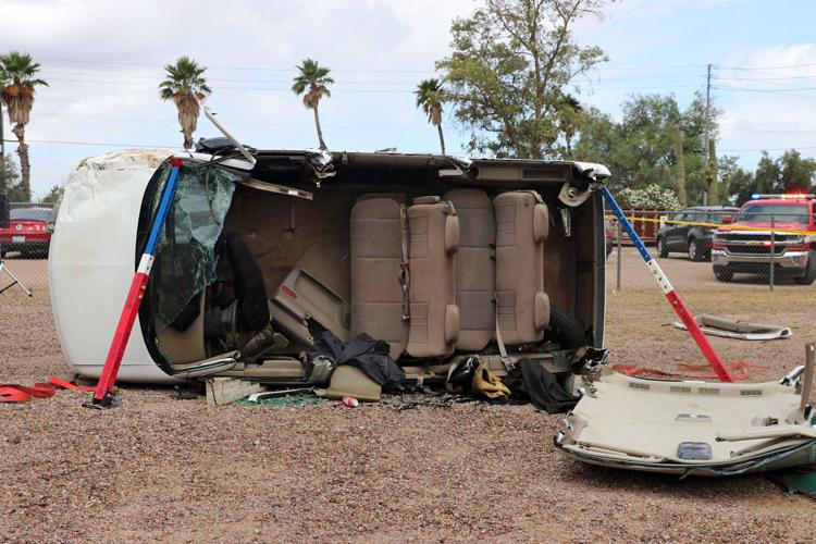 Eloy First Responders mock accident Villa Oasis 5/7/19 News