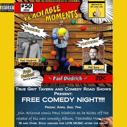 'True Wit at True Grit' live comedy night planned in Maricopa